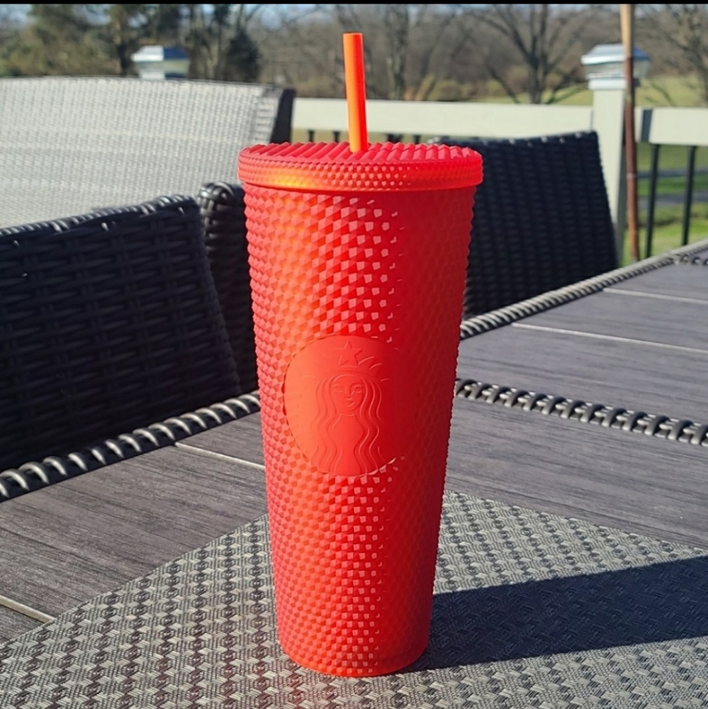 2021 STARBUCKS RED SOFT MATTE tumbler